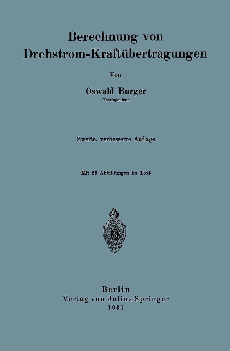 Berechnung von Drehstrom-Kraftübertragungen