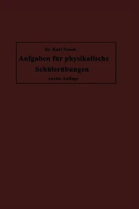 Aufgaben für physikalische Schülerübungen