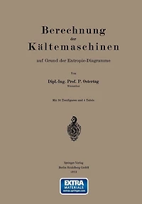 Berechnung der Kï¿½ltemaschinen auf Grund der Entropie-Diagramme