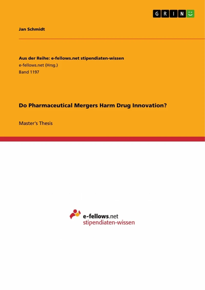 Do Pharmaceutical Mergers Harm Drug Innovation?