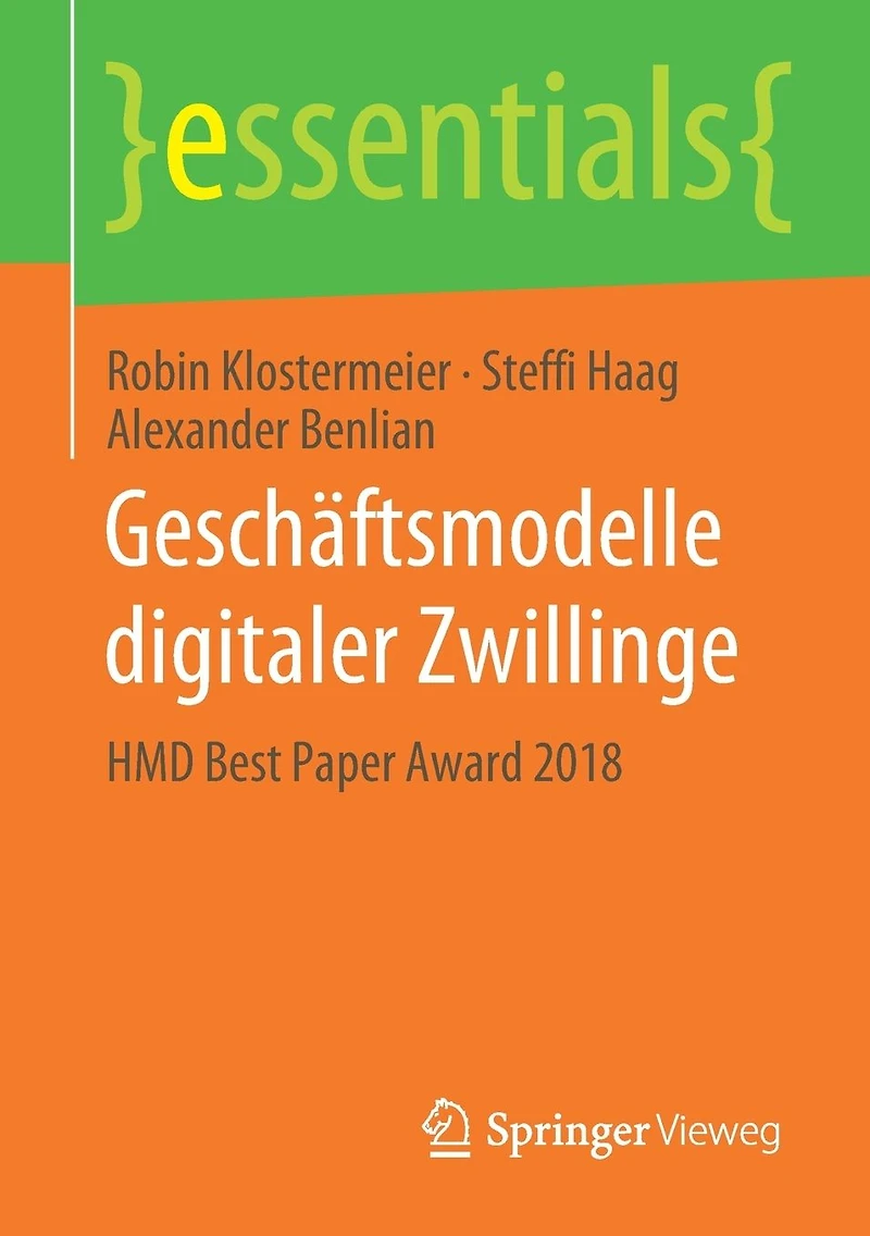 Geschäftsmodelle digitaler Zwillinge: HMD Best Paper Award 2018