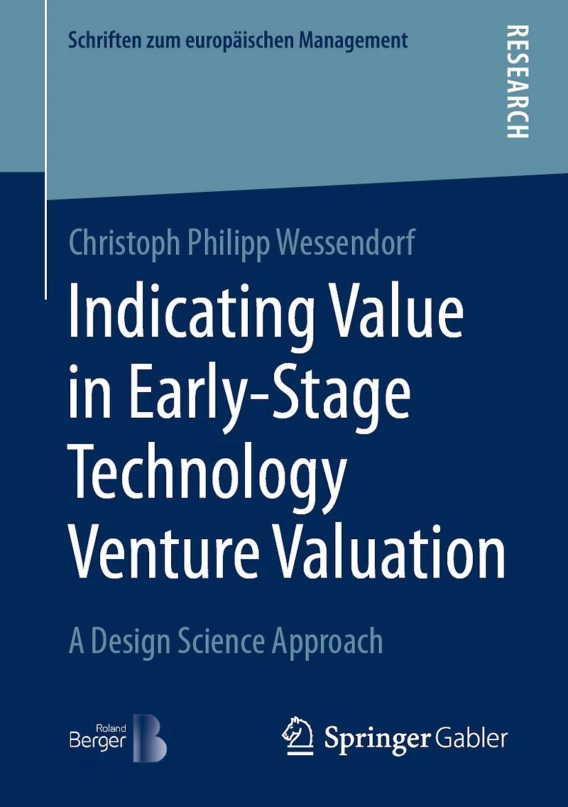 Indicating Value Early-Stage Technology Venture Valuation: A Design Science Approach