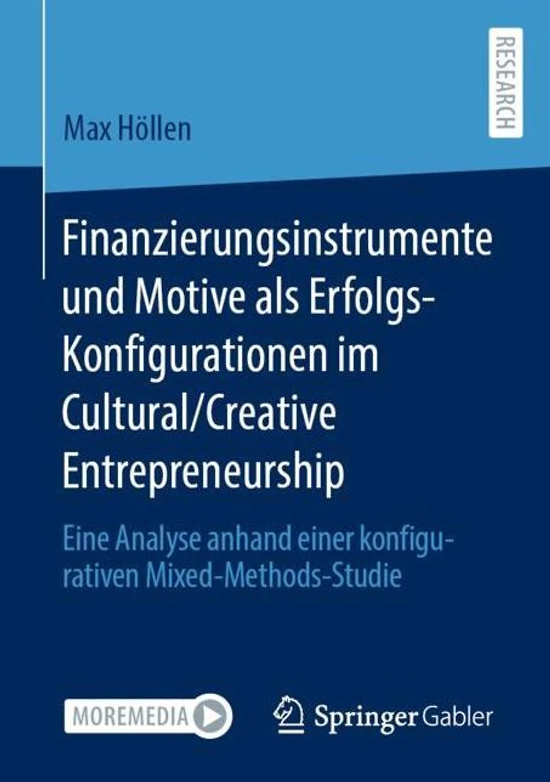 Finanzierungsinstrumente und Motive als Erfolgs-Konfigurationen im Cultural/Creative Entrepreneurship: Eine Analyse anhand einer konfigurativen Mixed-Methods-Studie