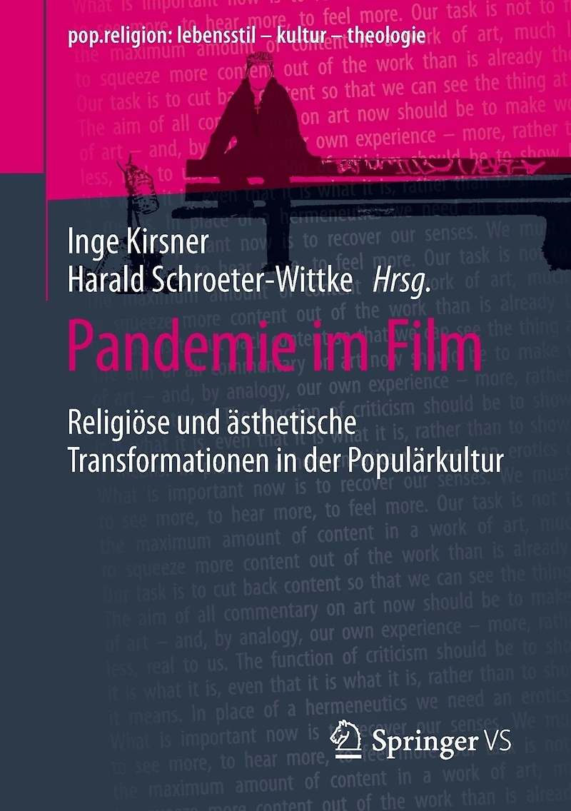 Pandemie im Film: Religiöse und ästhetische Transformationen in der Populärkultur