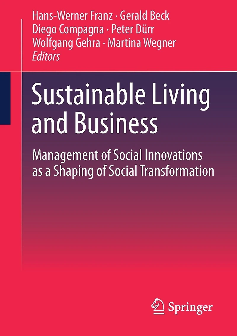 Sustainable Living and Business: Management of Social Innovations as a Shaping Transformation