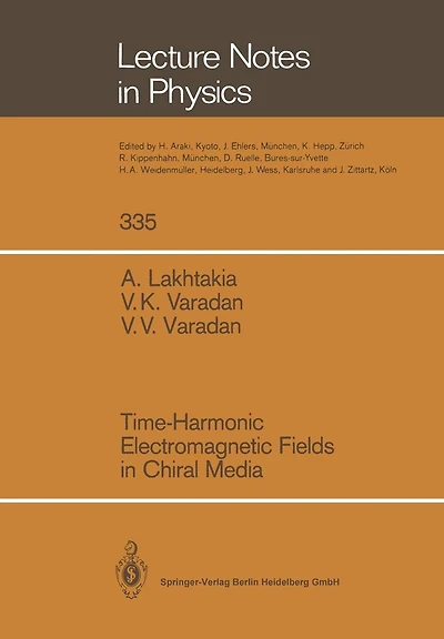 Time-Harmonic Electromagnetic Fields in Chiral Media