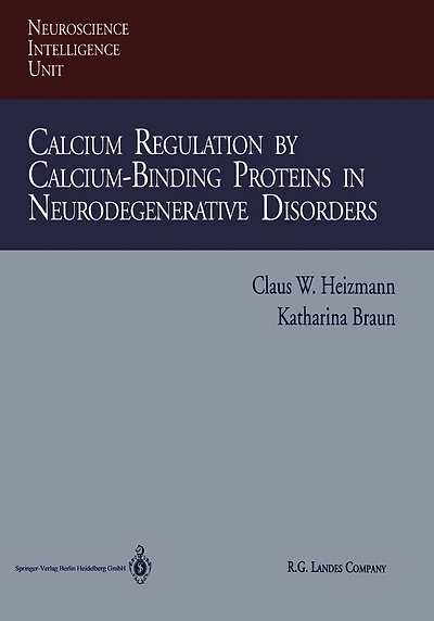 Calcium Regulation by Calcium-Binding Proteins in Neurodegenerative Disorders