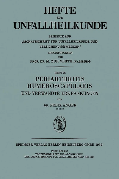 Periarthritis Humeroscapularis und Verwandte Erkrankungen