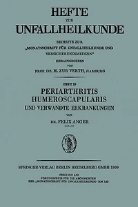 Periarthritis Humeroscapularis und Verwandte Erkrankungen