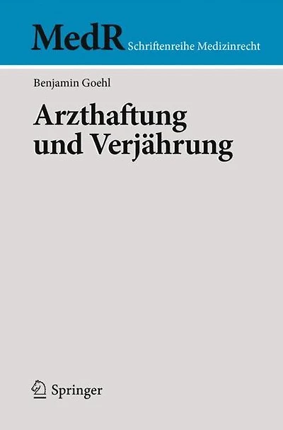 Arzthaftung und Verjï¿½hrung