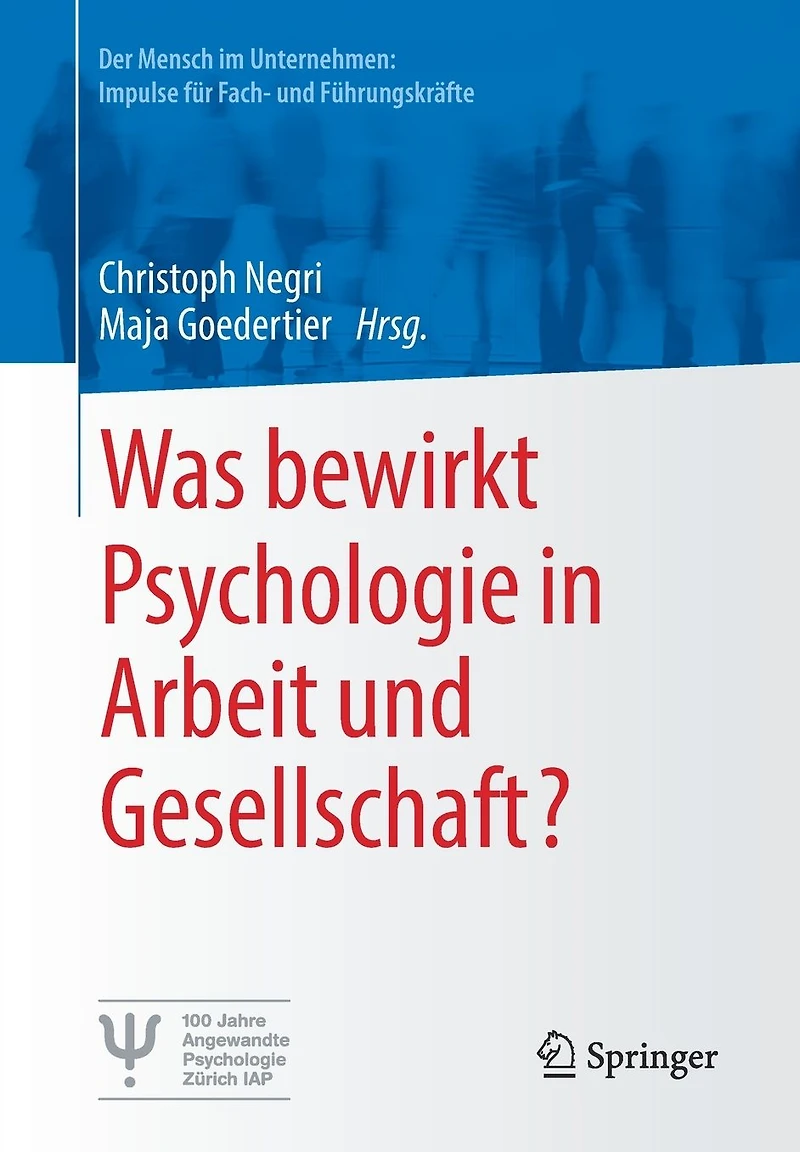 Was bewirkt Psychologie Arbeit und Gesellschaft?