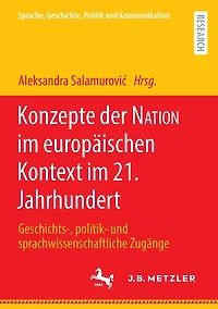 Konzepte der NATION im europäischen Kontext im 21. Jahrhundert: Geschichts-, politik- und sprachwissenschaftliche Zugänge
