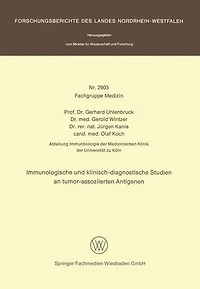 Immunologische und klinisch-diagnostische Studien an tumor-assoziierten Antigenen