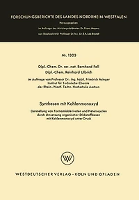 Synthesen mit Kohlenmonoxyd: Darstellung von Formamidderivaten und Heterocyclen durch Umsetzung organischer Stickstoffbasen mit Kohlenmonoxyd unter Druck