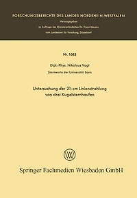 Untersuchung der 21-cm Linienstrahlung von drei Kugelsternhaufen