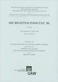 Die Register Innocenz III. / 10. Pontifikatsjahr 1207/1208: Texte und Indices
