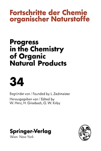 Fortschritte der Chemie organischer Naturstoffe / Progress in the Chemistry of Organic Natural Products