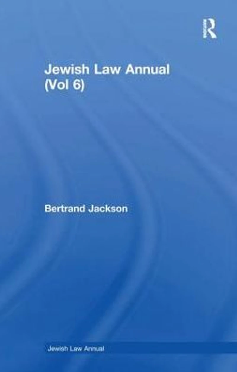 Jewish Law Annual (Vol 6)