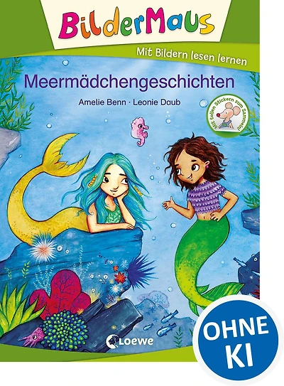Bildermaus - Meermädchengeschichten: Mit Bildern lesen lernen - Ideal für die Vorschule und Leseanfänger ab 5 Jahre
