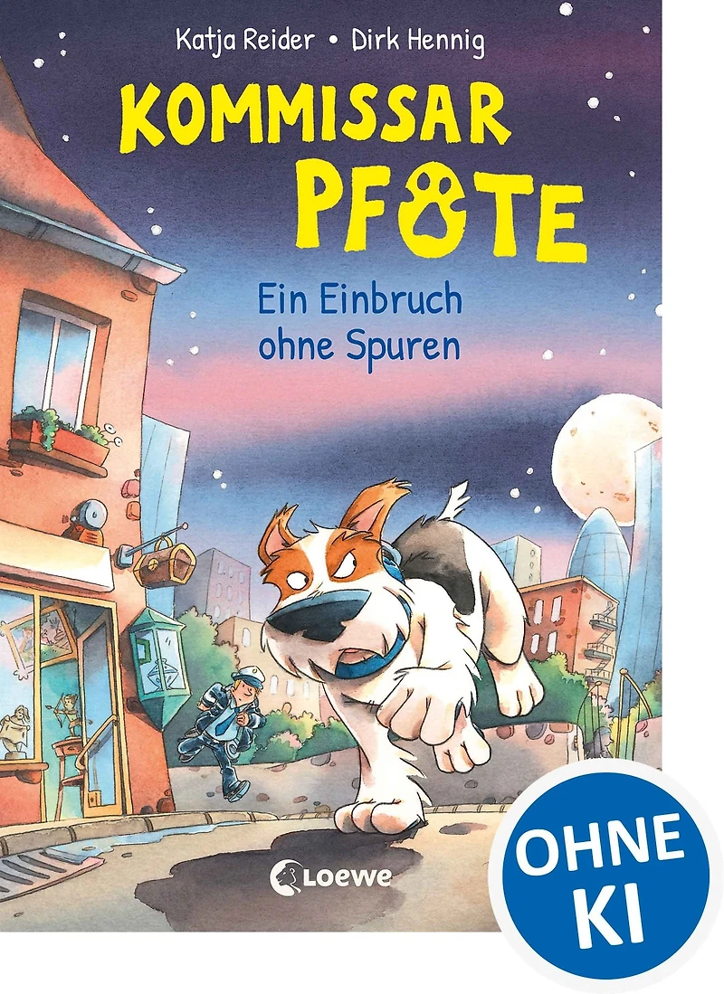 Kommissar Pfote (Band 6) - Ein Einbruch ohne Spuren: Begleite den beliebten Hunde-Held bei seiner Spurensuche - Lustiger Kinderkrimi zum Vorlesen und ersten Selberlesen ab 6 Jahren