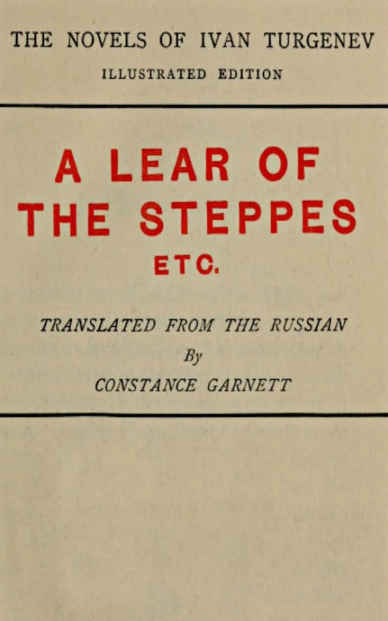 A Lear of the Steppes