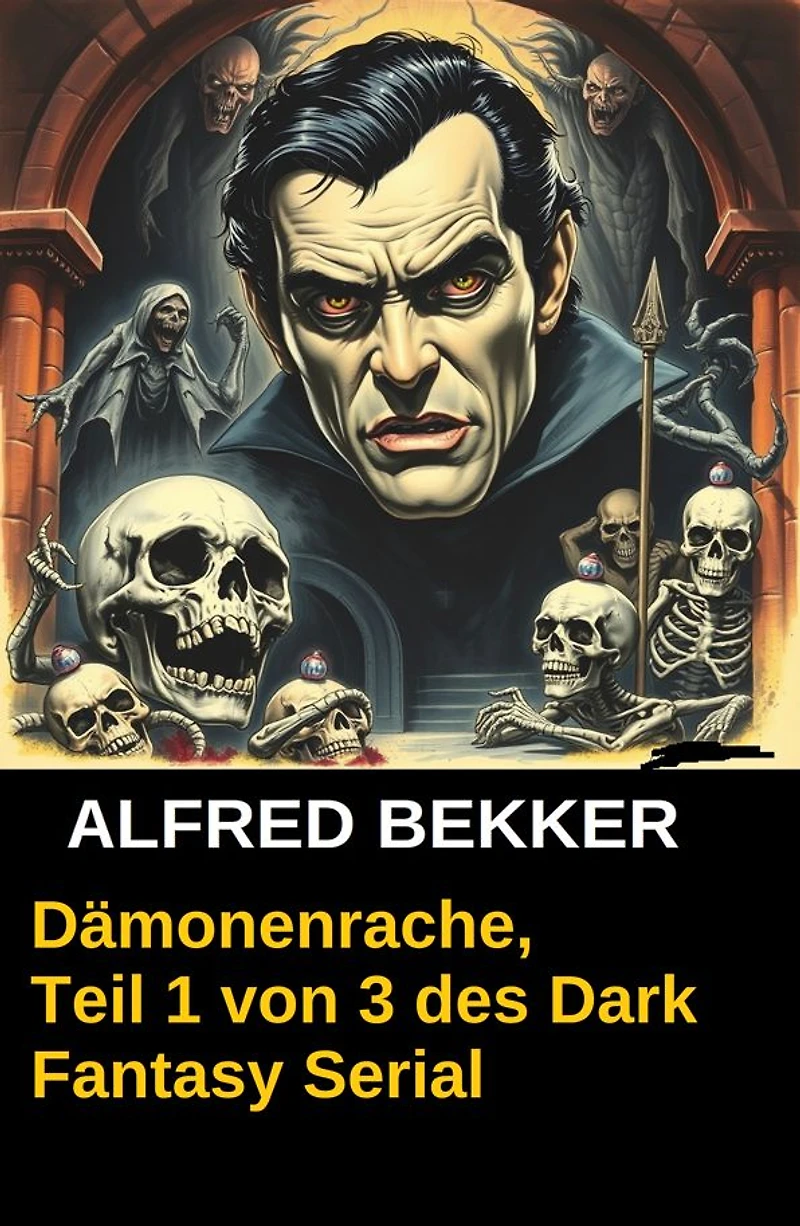 Dämonenrache, Teil 1 von 3 des Dark Fantasy Serial: Ein verborgener Krieg/ Cassiopeiapress Spannung
