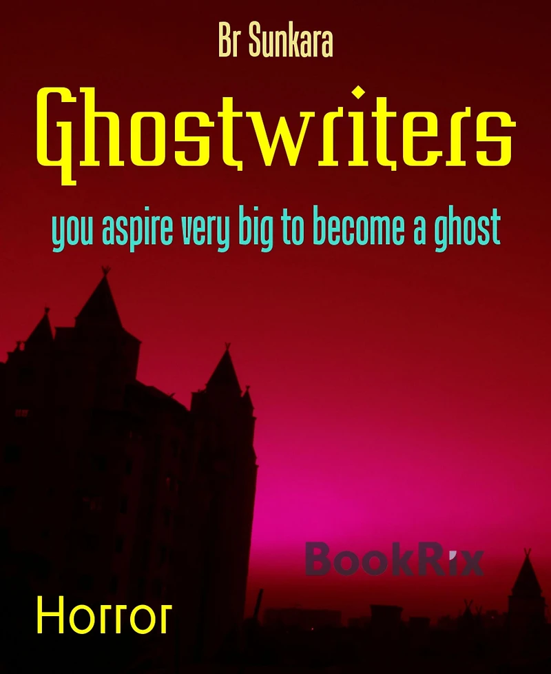 Ghostwriters: you aspire very big to become a ghost