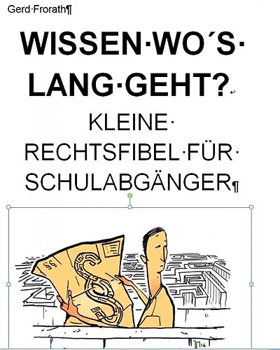WISSEN WO´S LANG GEHT: Kleine Rechtsfibel für Schulabgänger