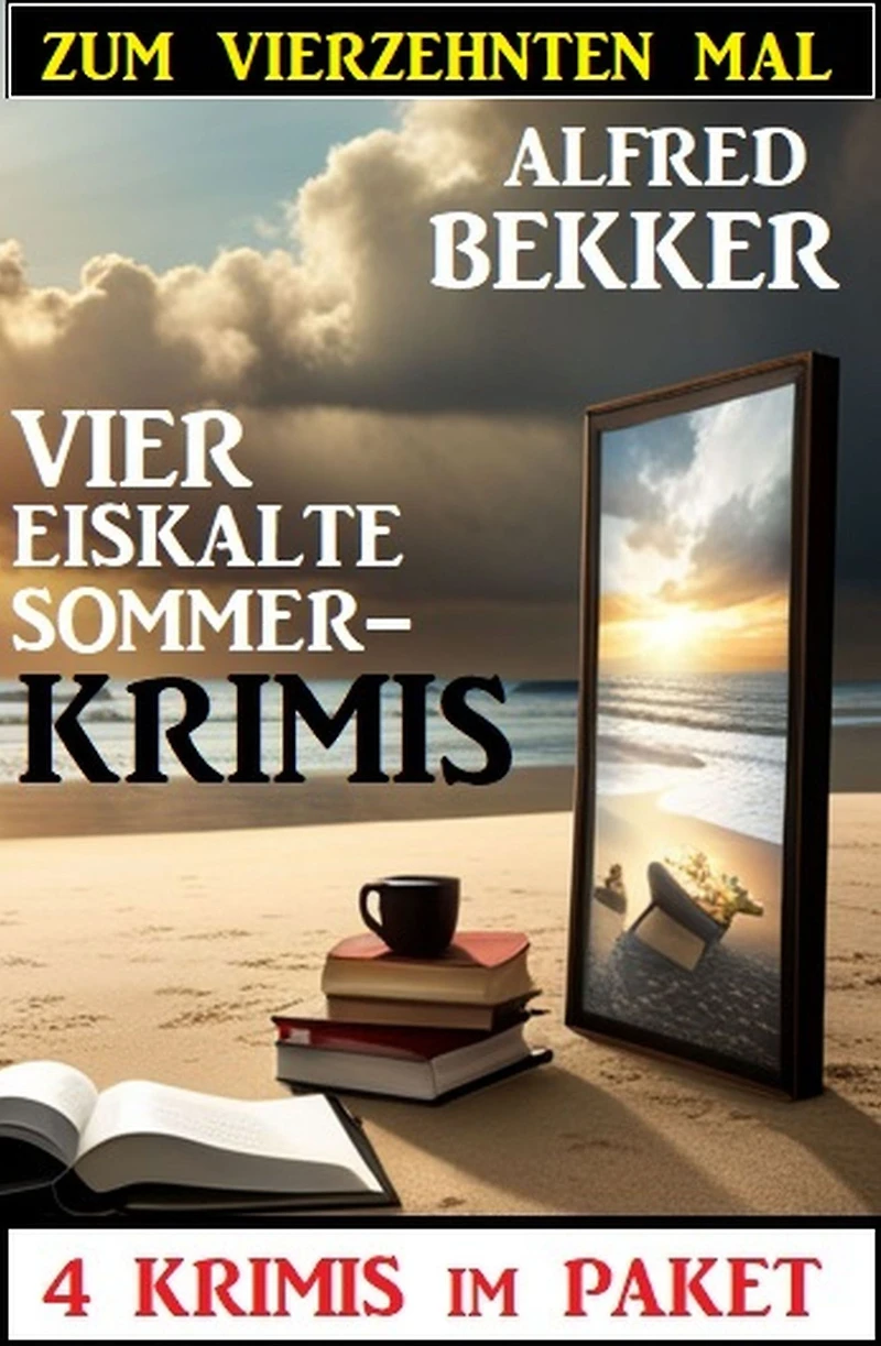 Zum vierzehnten Mal vier eiskalte Sommerkrimis: 4 Krimis im Paket