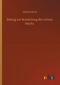 Beitrag zur Beurteilung der Lehren Machs
