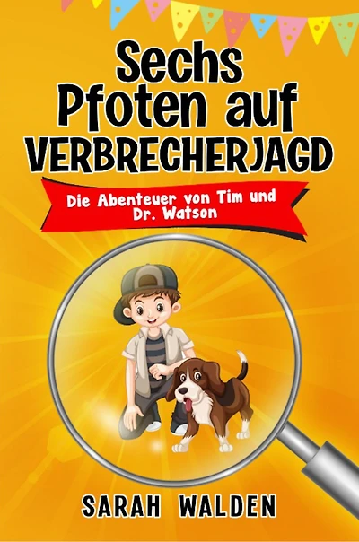 Sechs Pfoten auf Verbrecherjagd: Spannende Detektiv- und Krimigeschichten zum Mitraten für Kinder von 6 bis 10 Jahren. Die Abenteuer von Tim und Dr. Watson
