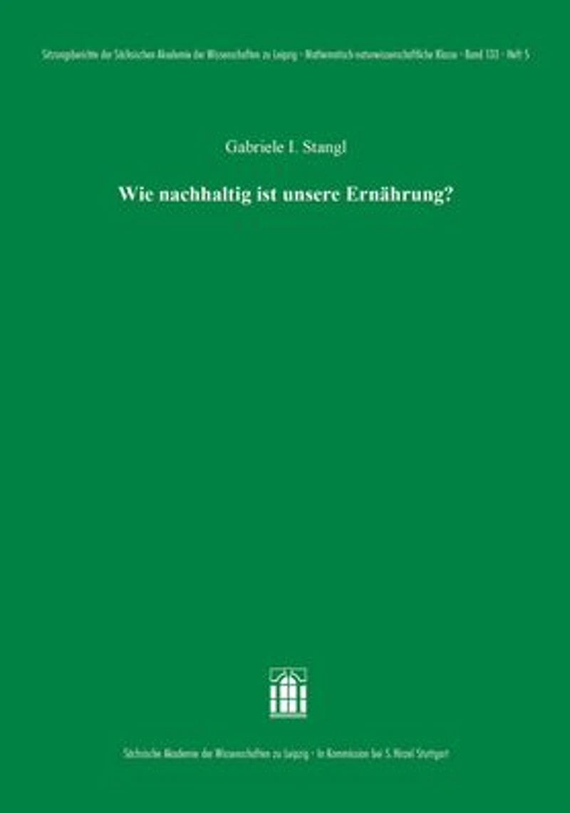 Wie nachhaltig ist unsere Ernahrung?