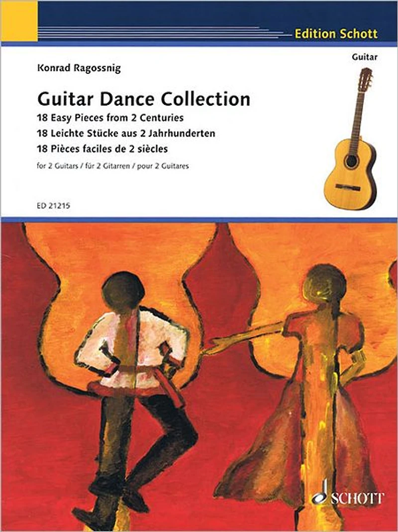 Guitar Dance Collection: 18 Easy Pieces from 2 Centuries for 2 Guitars