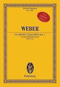 Concerto No. 1 in F minor, Op. 73: for Clarinet and Orchestra - Revised Edition