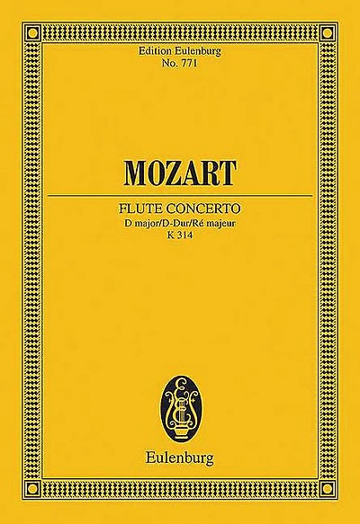 Flute Concerto in D Major, K. 314: Edition Eulenburg No. 771