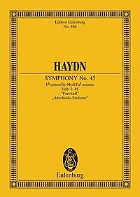 Symphony No. 45 in F-sharp minor, Hob.I:45 "Farewell": Study Score