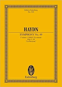 Symphony No. 49 in F minor "La Passione": Study Score