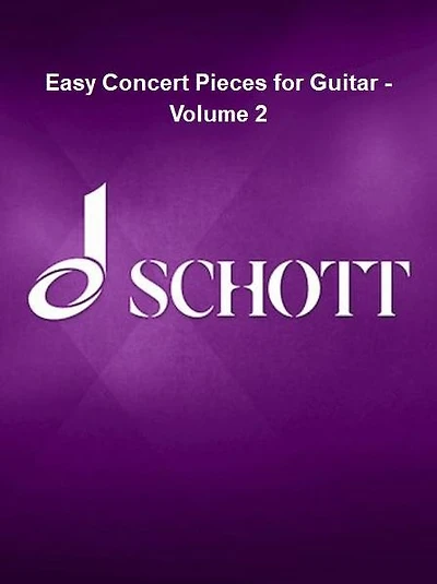Easy Concert Pieces for Guitar - Volume 2 Book with Online Material