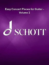 Easy Concert Pieces for Guitar - Volume 2 Book with Online Material