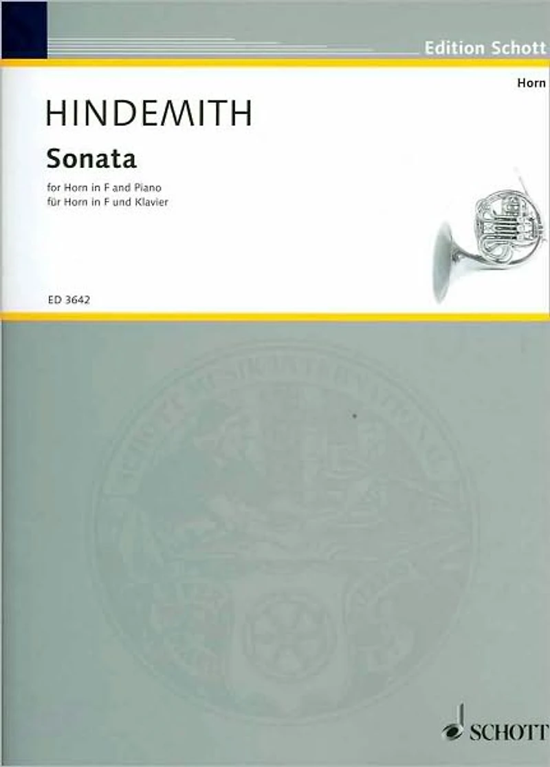 Sonata (1939): French Horn and Piano