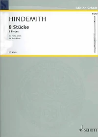 8 Pieces for Flute (1927)