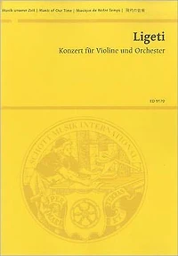 Concerto for Violin and Orchestra: Study Score