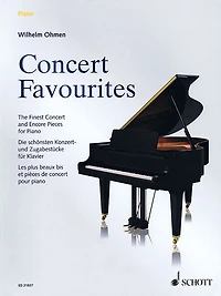 Concert Favorites: The Finest Concert and Encore Pieces for Piano