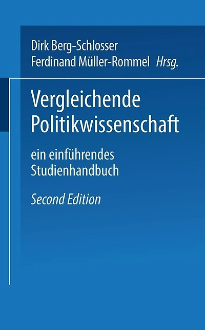 Vergleichende Politikwissenschaft: Ein einführendes Studienhandbuch