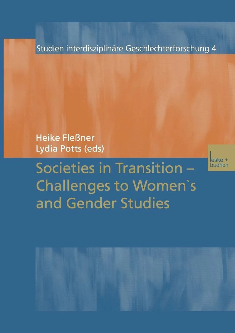 Societies Transition - Challenges to Women's and Gender Studies