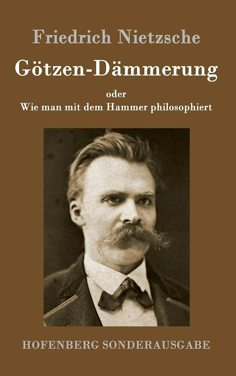 Götzen-Dämmerung oder Wie man mit dem Hammer philosophiert
