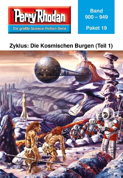 Perry Rhodan-Paket 19: Die Kosmischen Burgen (Teil 1): Perry Rhodan-Heftromane 900 bis 949