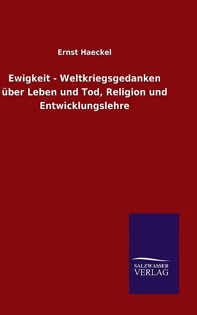 Ewigkeit - Weltkriegsgedanken über Leben und Tod, Religion Entwicklungslehre