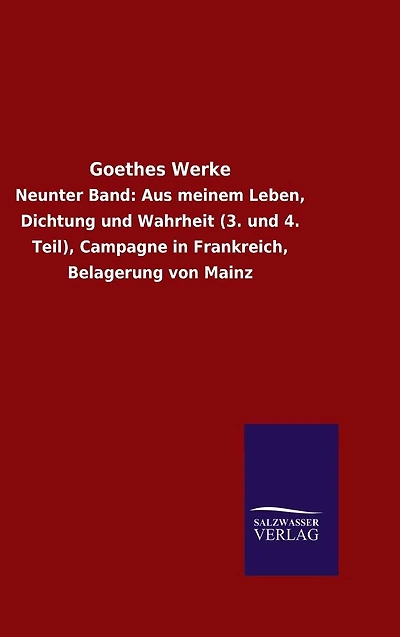 Goethe's werke