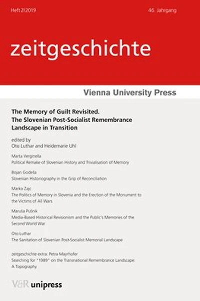 The Memory of Guilt Revisited: The Slovenian Post-Socialist Remembrance Landscape in Transition